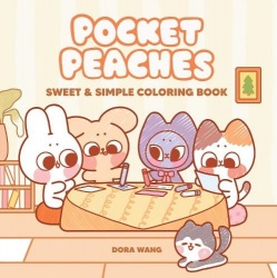 Pocket Peaches Sweet & Simple Coloring Book