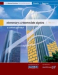 Elementary&Intermediate Algebra: A Unified Approach