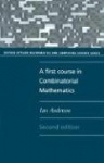 A First Course in Combinatorial Mathematics