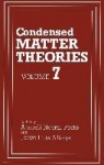 Condensed Matter Theories