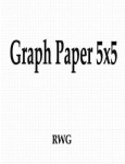 Graph Paper 5x5 - 50 Pages 8.5" X 11"