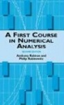A First Course in Numerical Analysis - Second Edition