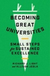 Becoming Great Universities - Small Steps for Sustained Excellence