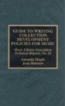 Guide to Writing Collection Development Policies for Music