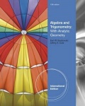 Algebra and Trigonometry with Analytic Geometry, International Edition