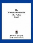 The Universal Element in the Psalter (1908)