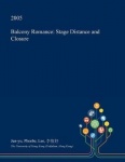 Balcony Romance - Stage Distance and Closure
