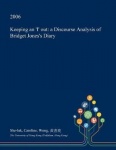 Keeping an 'i' Out - A Discourse Analysis of Bridget Jones's Diary