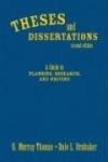 Theses and Dissertations - A Guide to Planning, Research, and Writing