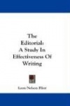 The Editorial: A Study in Effectiveness of Writing