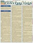 United States Constitution Laminate Reference Chart