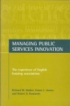 Managing public services innovation - The experience of English housing associations