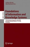 Foundations of Information and Knowledge Systems - 11th International Symposium, FoIKS 2020, Dortmund, Germany, February 17–21, 