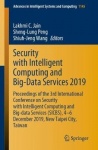 Security with Intelligent Computing and Big-Data Services 2019 : Proceedings of the 3rd International Conference on