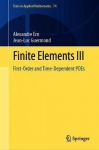 Finite Elements III : First-Order and Time-Dependent PDEs