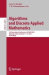 Algorithms and Discrete Applied Mathematics - 7th International Conference, CALDAM 2021, Rupnagar, India, February 11–13, 2021, 