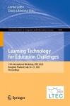 Learning Technology for Education Challenges : 11th International Workshop, LTEC 2023, Bangkok, Thailand, July 24–27,