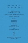 Liber VII - Appendix. Indices