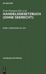 Erstes Buch: Einleitung. §§ 1-104