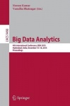 Big Data Analytics - 4th International Conference, BDA 2015, Hyderabad, India, December 15-18, 2015, Proceedings