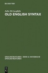 Old English Syntax - a handbook