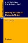 Stability Problems for Stochastic Models : Proceedings of the 8th International Seminar held in Uzhgorod, USSR, Sept.