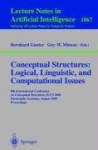 Conceptual Structures: Logical, Linguistic, and Computational Issues - 8th International Conference on Conceptual Structures, IC