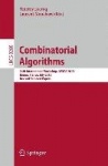 Combinatorial Algorithms - 24th International Workshop, IWOCA 2013, Rouen, France, July 10-12, 2013. Revised Selected Papers