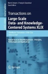 Transactions on Large-Scale Data- and Knowledge-Centered Systems XLIX - Special Issue on Data Management – Principles, Technolog