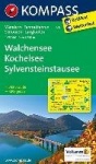 Walchensee - Kochelsee - Sylvensteinstausee 1 : 25 000