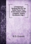 A Preliminary Working Plan for the Public Forest Tract of the Insular Lumber Company: Negros Occidental, Page 1